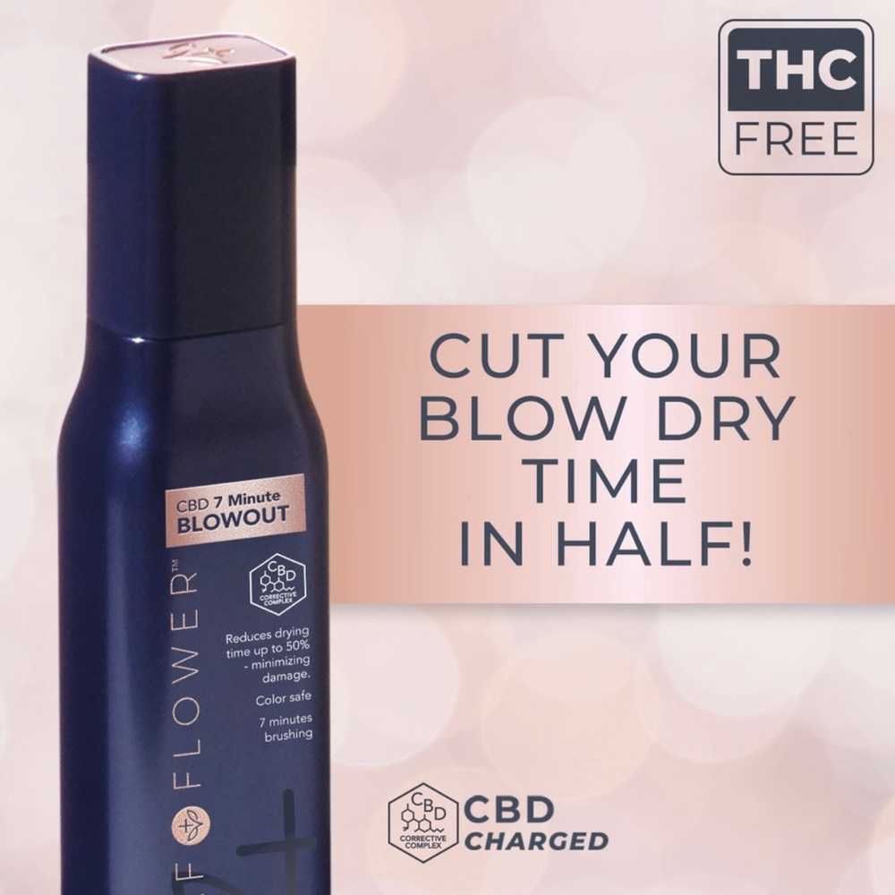 Leaf and Flower 7 Minute Blowout Spray